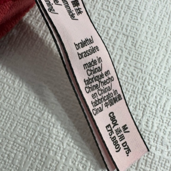 Victoria’s Secret lace red bralette size M - Picture 9 of 10